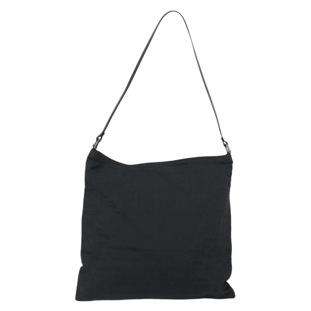 Fendi Zucca Tote Bag Canvas Silver Canvas Tote Bag Bag (Pre-Owned)