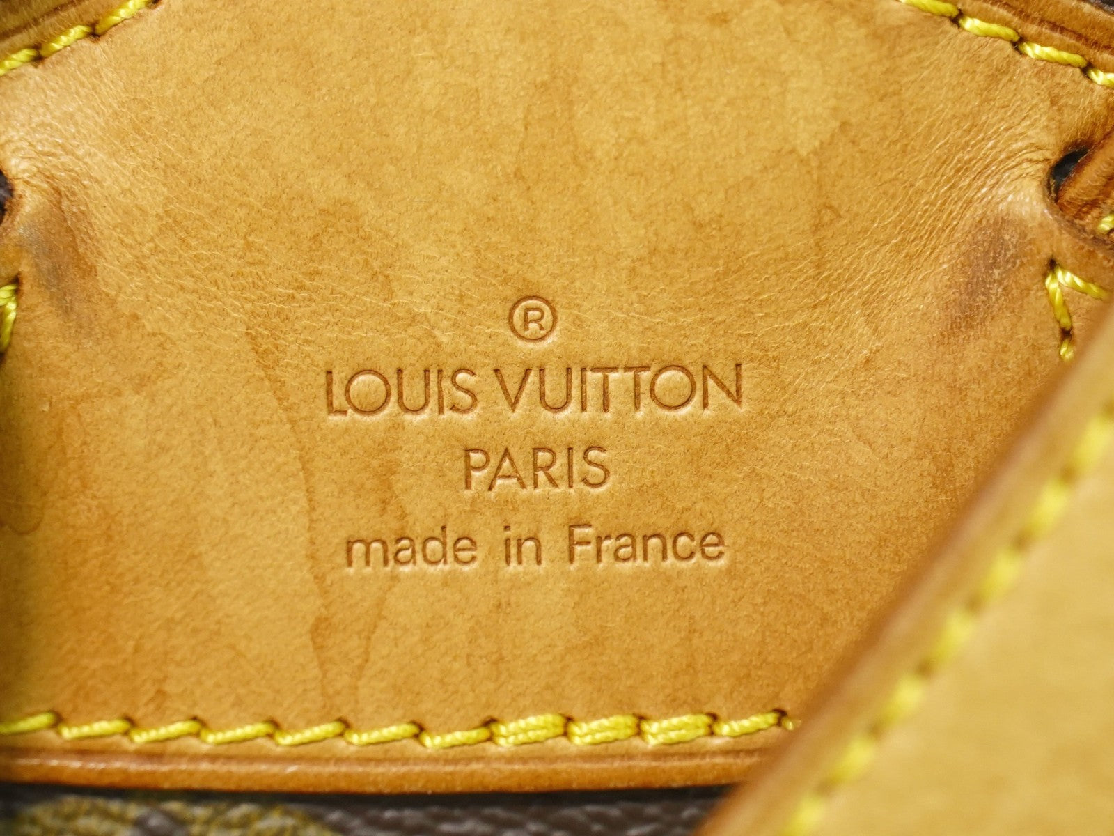 Louis Vuitton Vintage Montsouris Backpack Monogram Canvas Brown Canvas Backpack Bag (Pre-Owned)