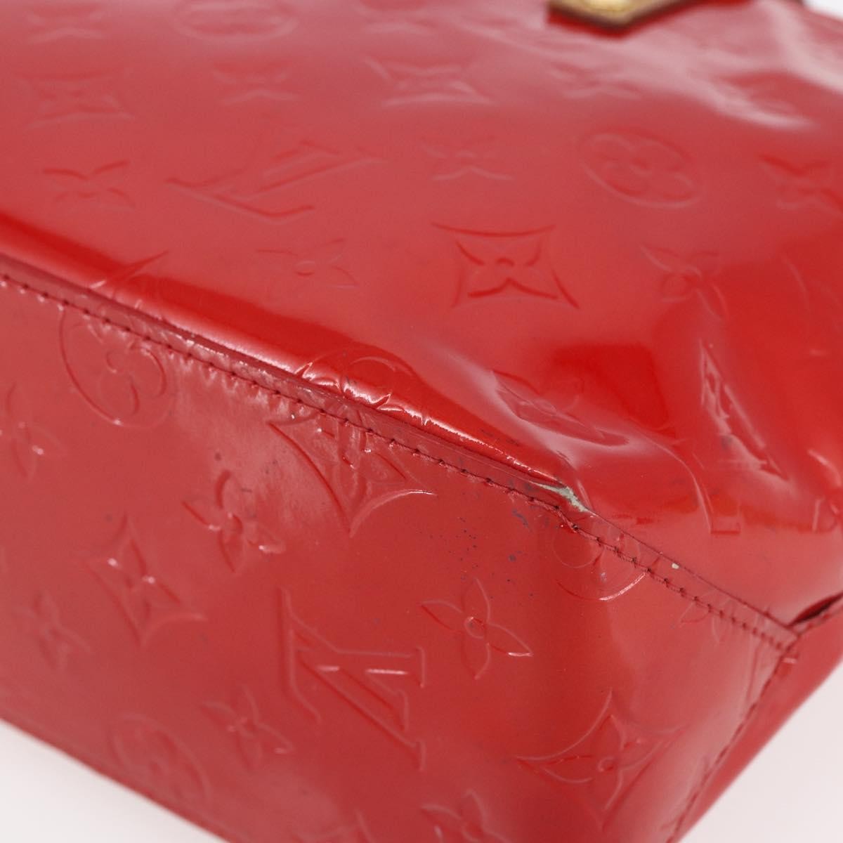 Louis Vuitton Reade Handbag Monogram Vernis Red Patent_Leather Handbag (Pre-Owned)