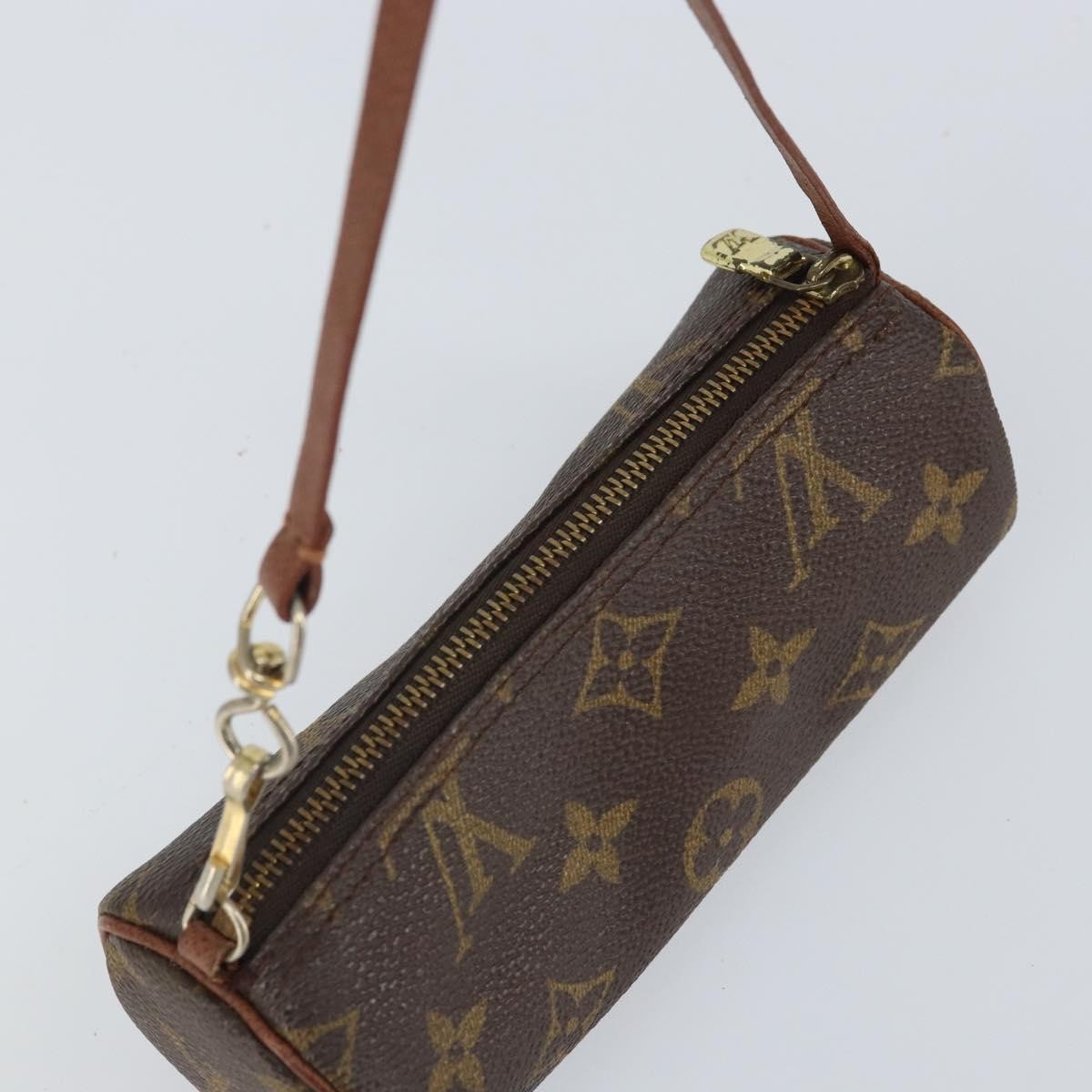 Louis Vuitton Papillon Pochette Monogram Canvas Brown Canvas Clutche & Pouche Bag (Pre-Owned)