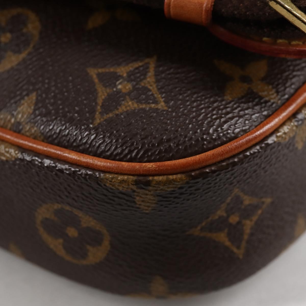 Louis Vuitton Pochette Gange Monogram Canvas Brown Canvas Bag (Pre-Owned)