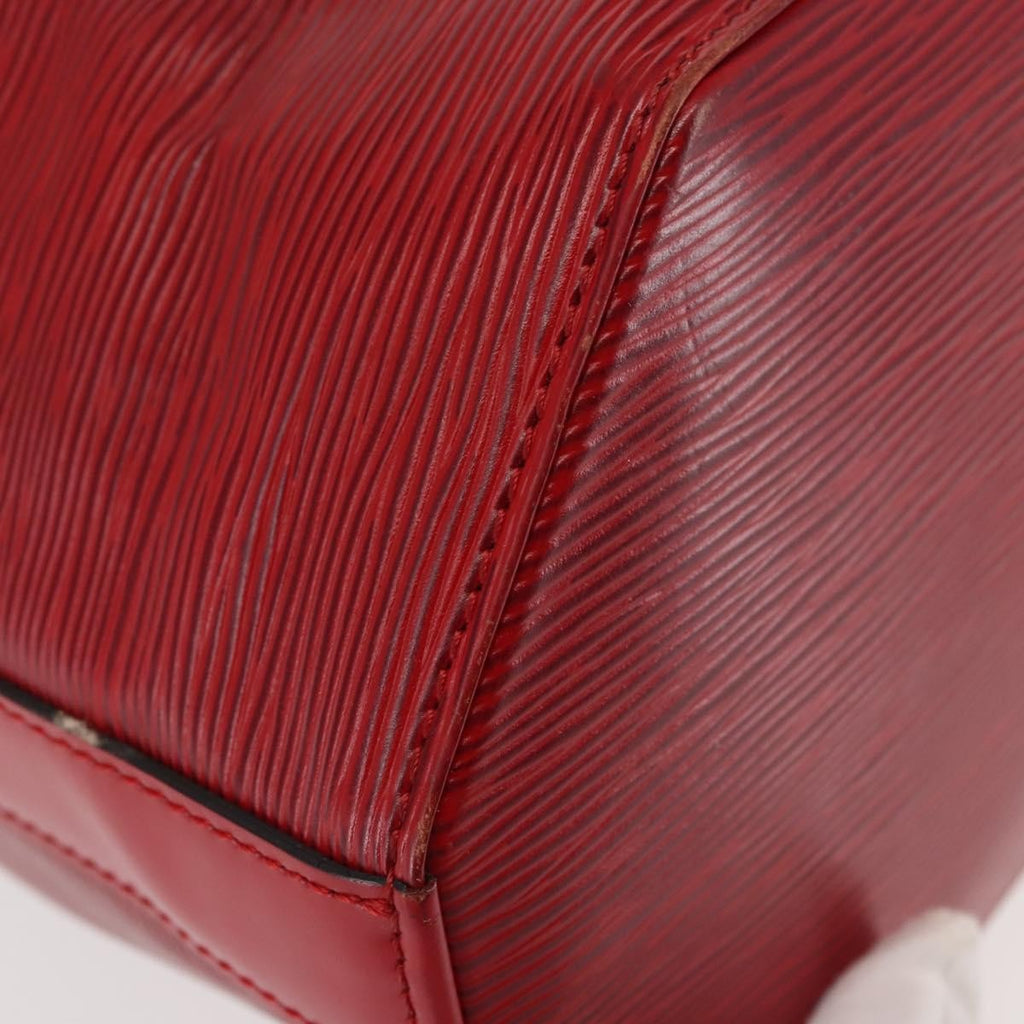 Louis Vuitton Vintage Sac D'epaule Handbag Epi Leather Red Leather Shoulder Bag Bag (Pre-Owned)