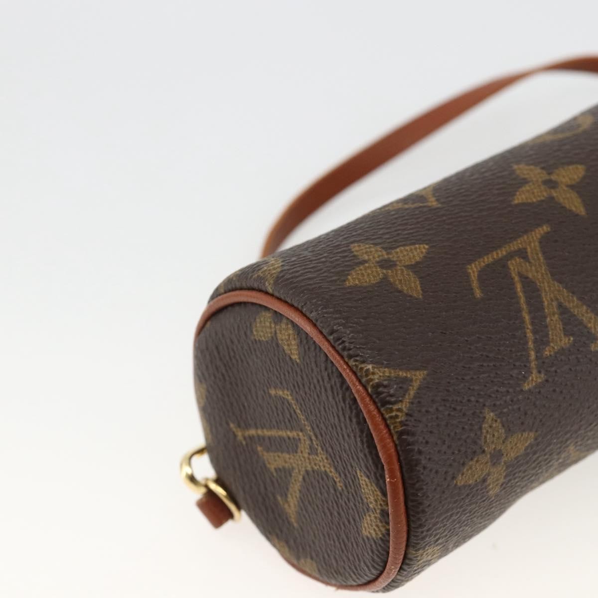 Louis Vuitton Papillon Pochette Monogram Canvas Brown Canvas Clutche & Pouche Bag (Pre-Owned)