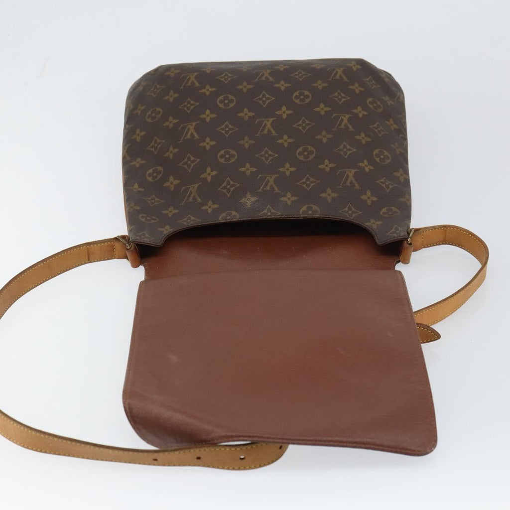 Louis Vuitton Musette Salsa Handbag Monogram Canvas Brown Canvas Shoulder Bag Bag (Pre-Owned)