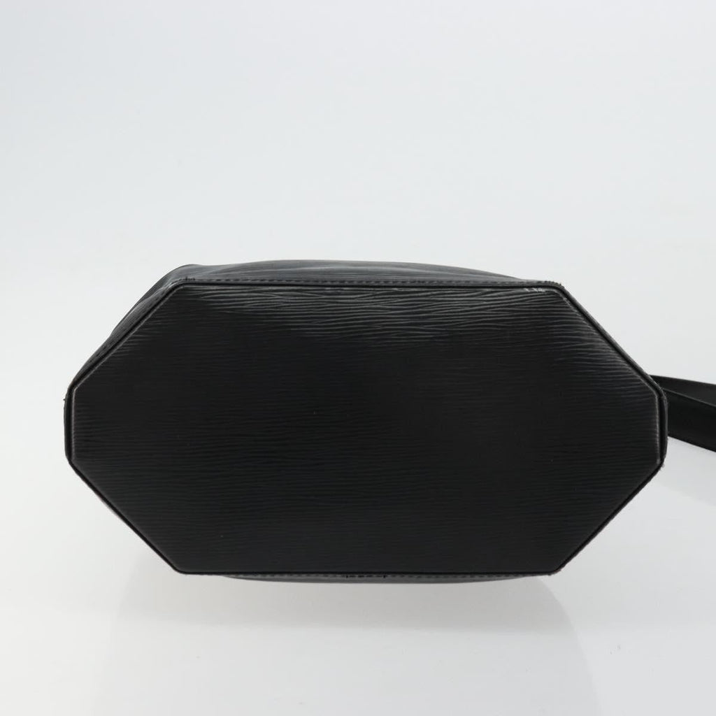 Louis Vuitton Vintage Sac D'epaule Handbag Epi Leather Black Leather Shoulder Bag Bag (Pre-Owned)