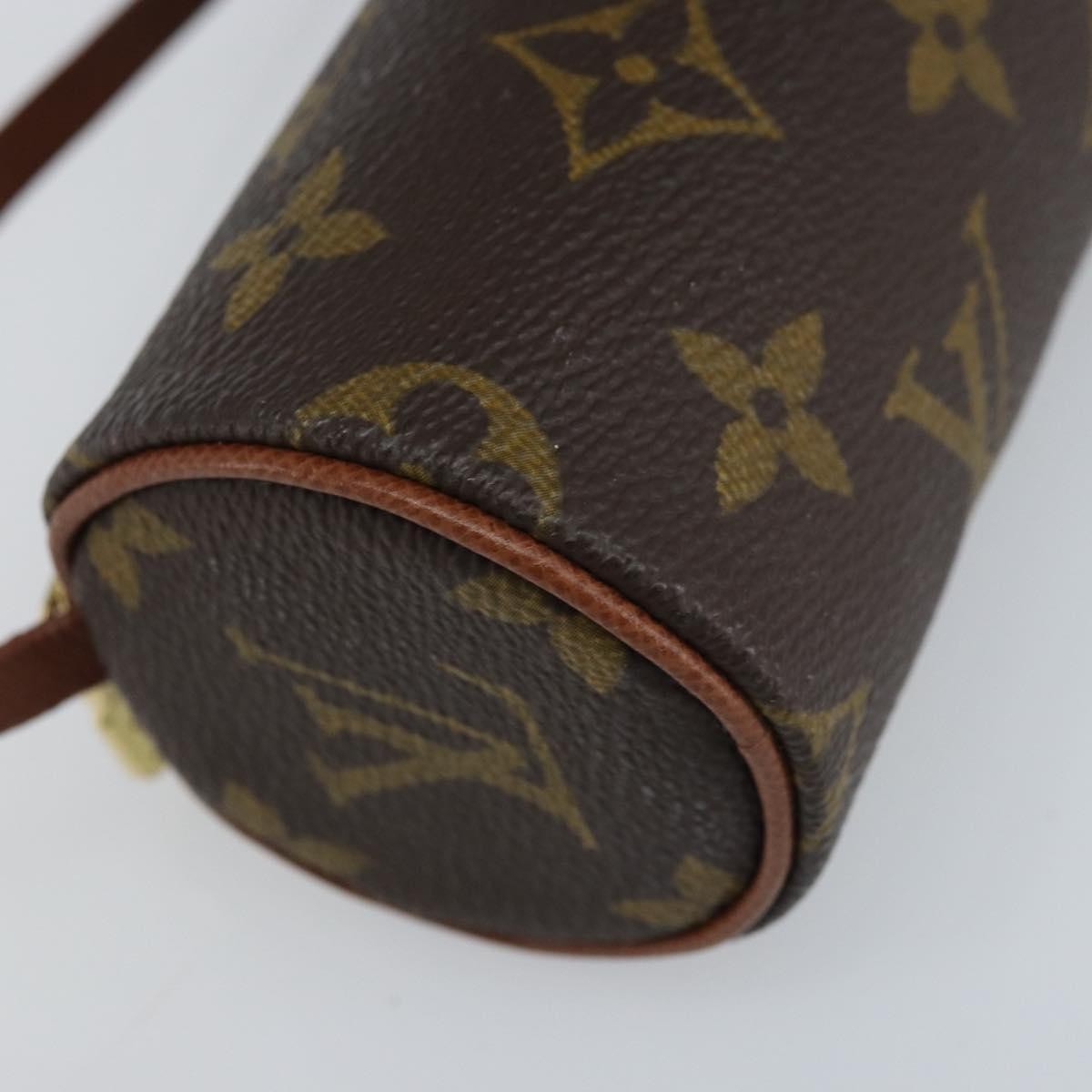 Louis Vuitton Papillon Pochette Monogram Canvas Brown Canvas Clutche & Pouche Bag (Pre-Owned)