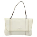 Gucci Vintage Handbag Leather White Leather Handbag (Pre-Owned)