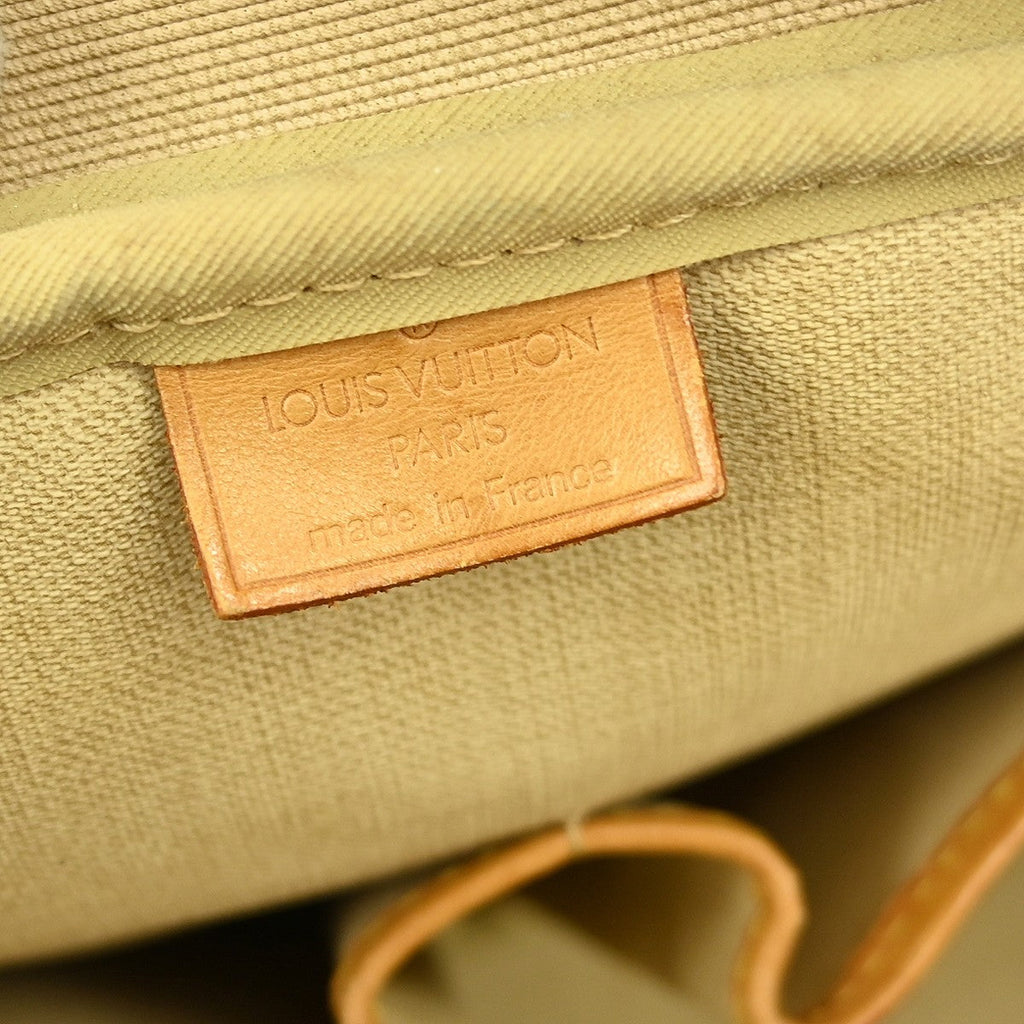 Louis Vuitton Deauville Handbag Monogram Canvas Brown Canvas Handbag (Pre-Owned)