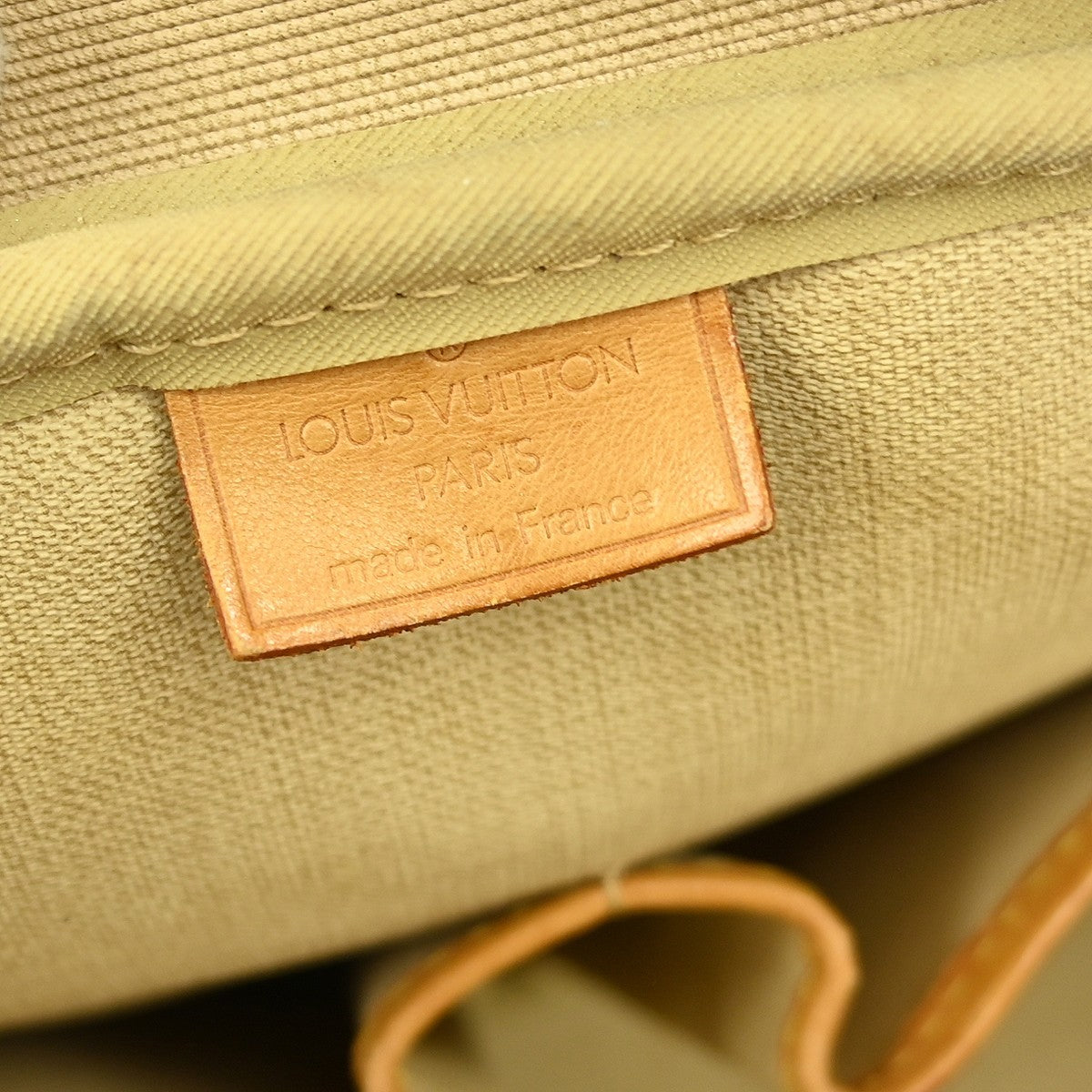 Louis Vuitton Deauville Handbag Monogram Canvas Brown Canvas Handbag (Pre-Owned)