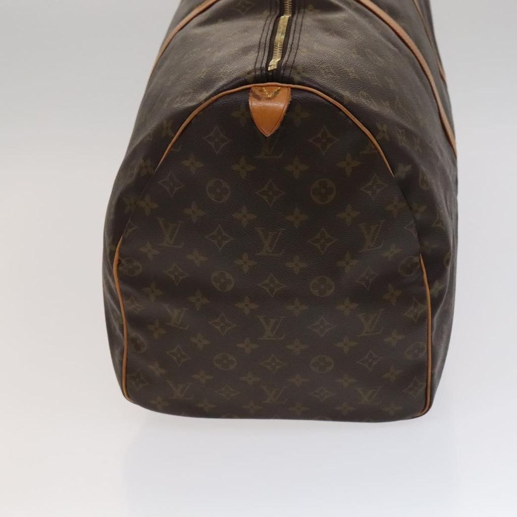 Louis Vuitton Keepall Bag Monogram Canvas Brown Canvas Travel Bag Bag (Pre-Owned)