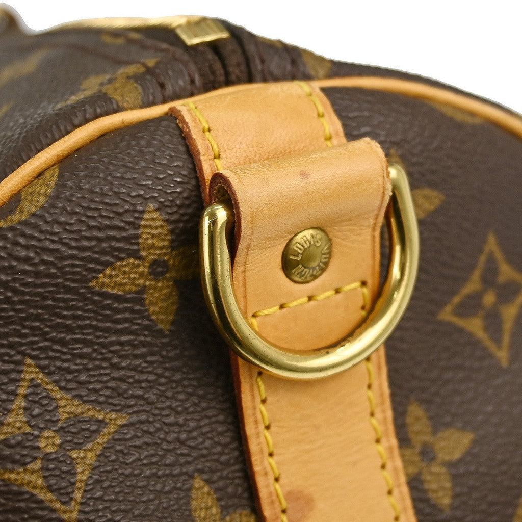 Louis Vuitton Keepall Bag Monogram Canvas Brown Canvas Travel Bag Bag (Pre-Owned)