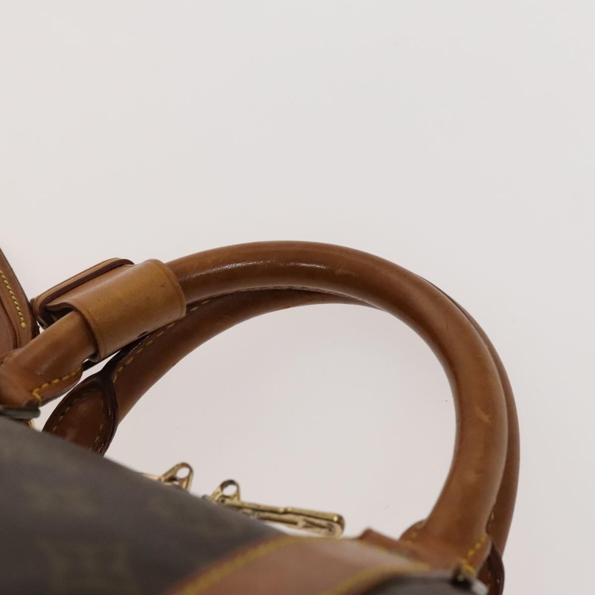 Louis Vuitton Keepall Bag Monogram Canvas Brown Canvas Travel Bag Bag (Pre-Owned)