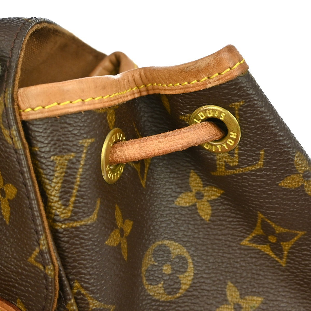 Louis Vuitton Montsouris Backpack Monogram Canvas Brown Canvas Backpack Bag (Pre-Owned)