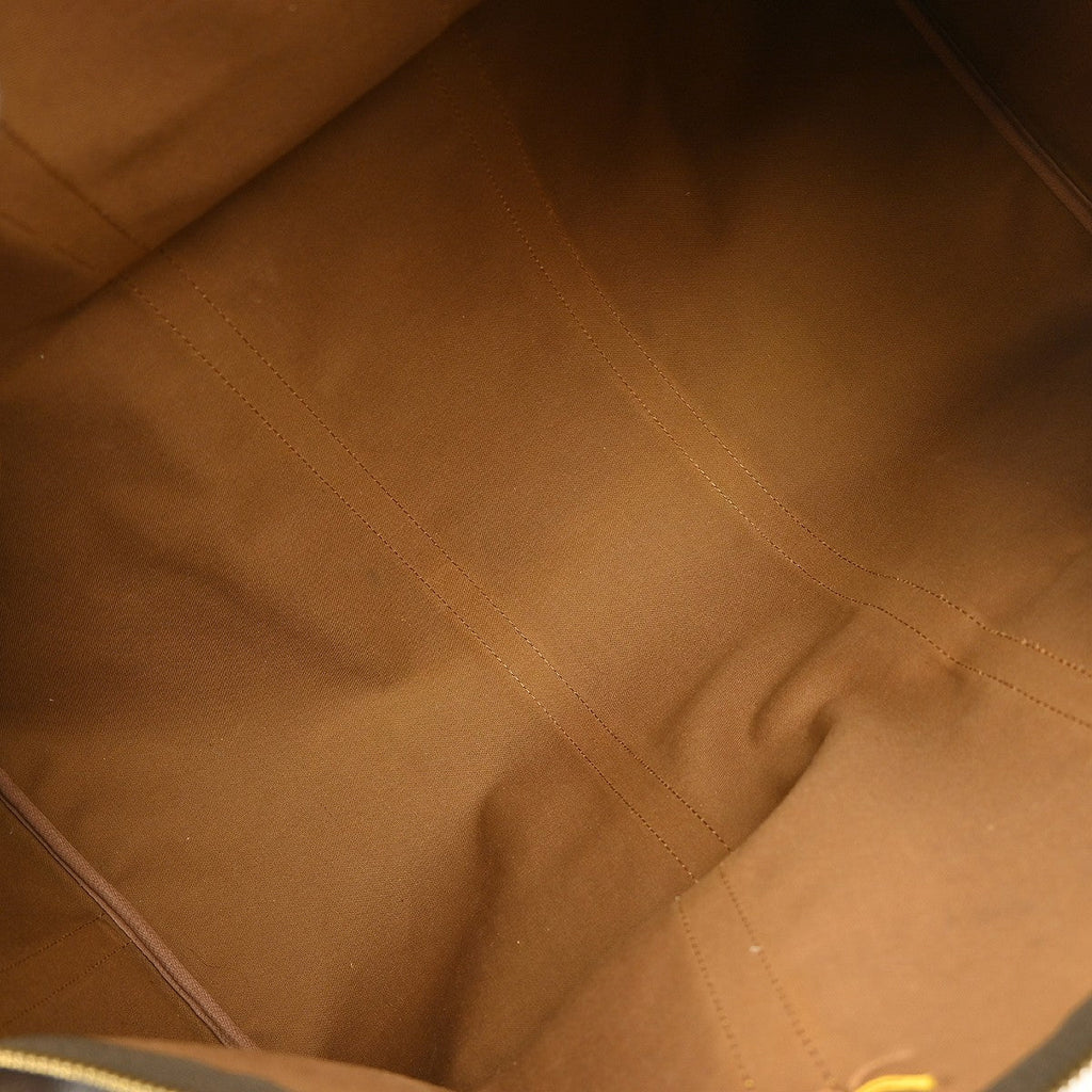Louis Vuitton Keepall Bag Monogram Canvas Brown Canvas Travel Bag Bag (Pre-Owned)