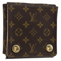 Louis Vuitton Case Jewelry Box Canvas Brown Canvas Wallets Accessory (Pre-Owned)