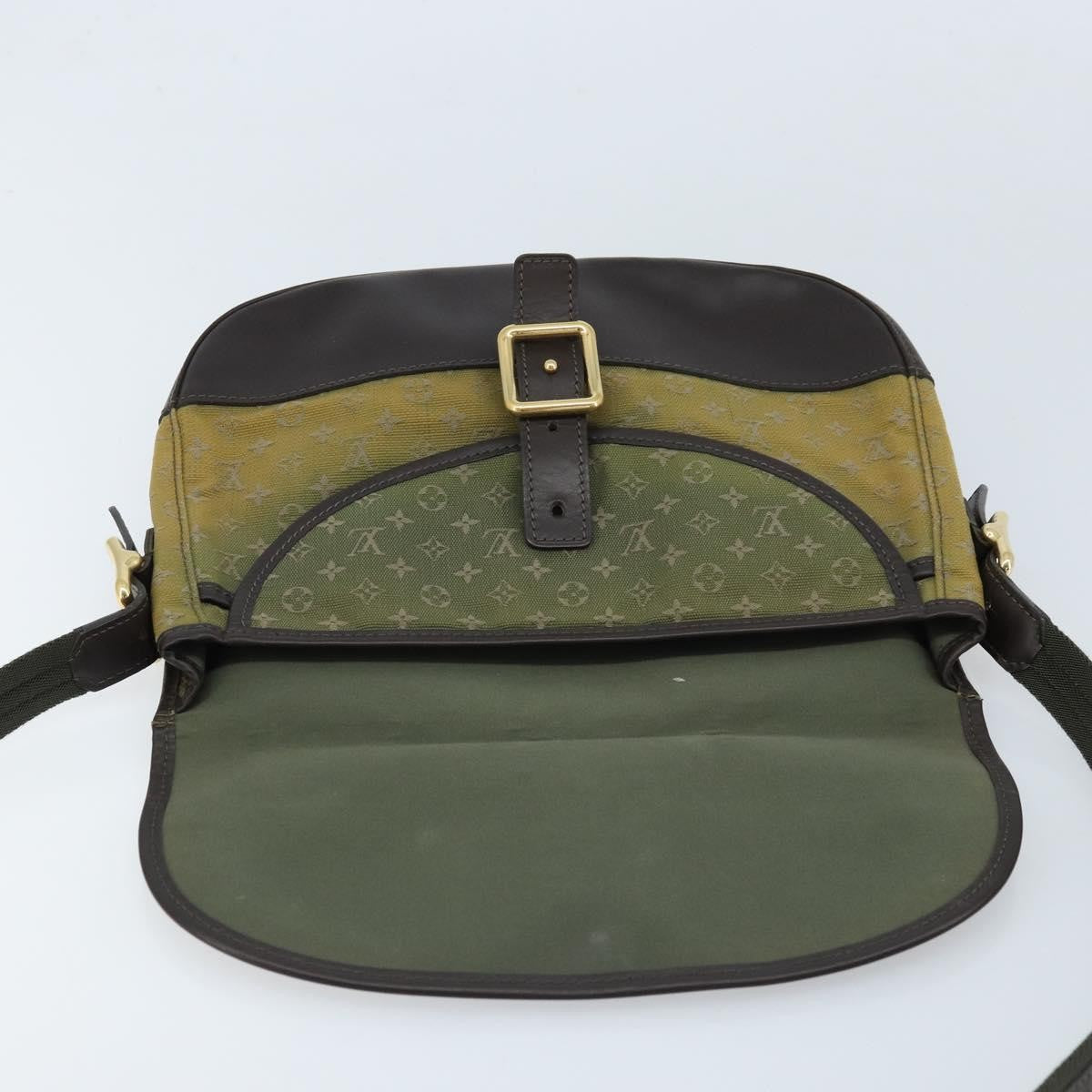 Louis Vuitton Marjorie Handbag Mini Lin Khaki Canvas Shoulder Bag Bag (Pre-Owned)