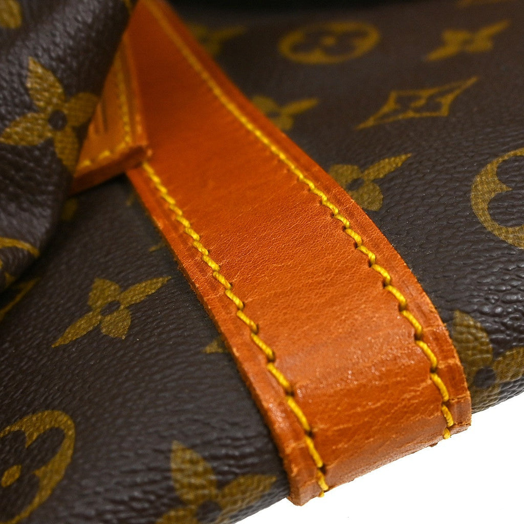 Louis Vuitton Keepall Bag Monogram Canvas Brown Canvas Travel Bag Bag (Pre-Owned)