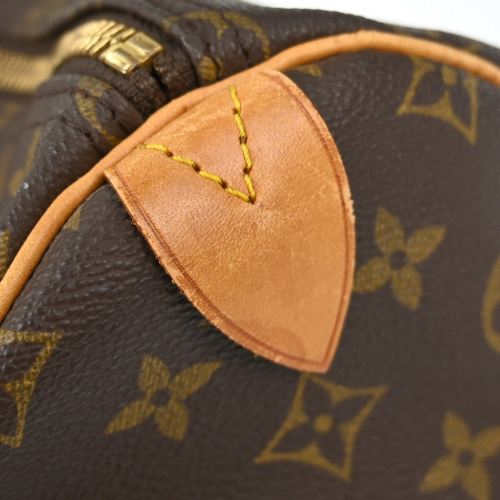 Louis Vuitton Keepall Bag Monogram Canvas Brown Canvas Travel Bag Bag (Pre-Owned)