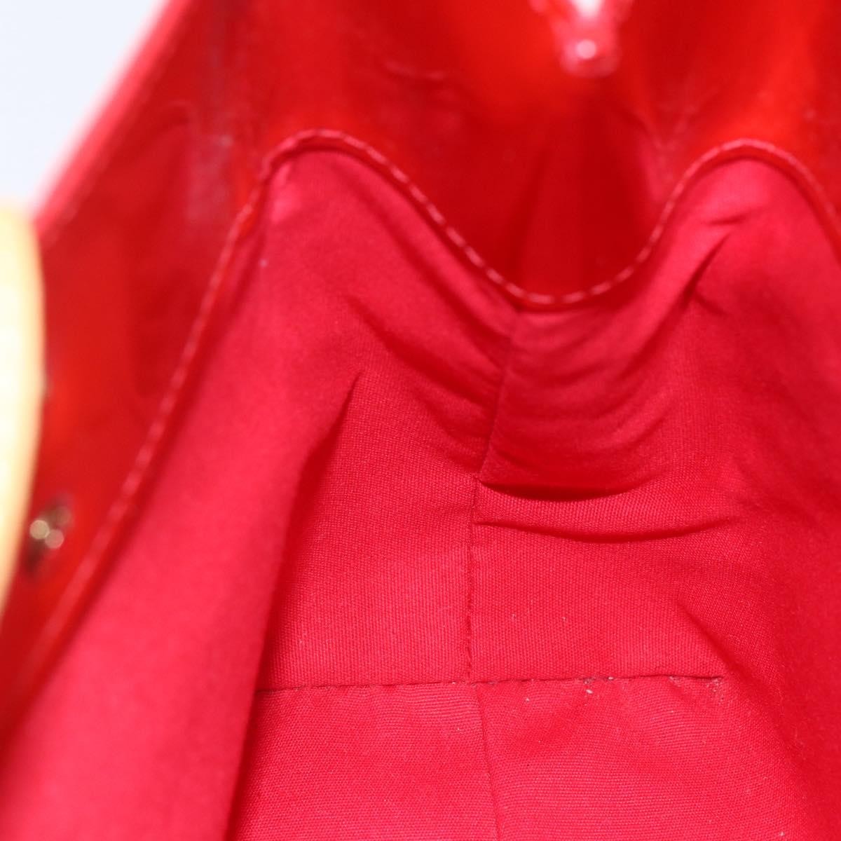 Louis Vuitton Reade Handbag Monogram Vernis Red Patent_Leather Handbag (Pre-Owned)