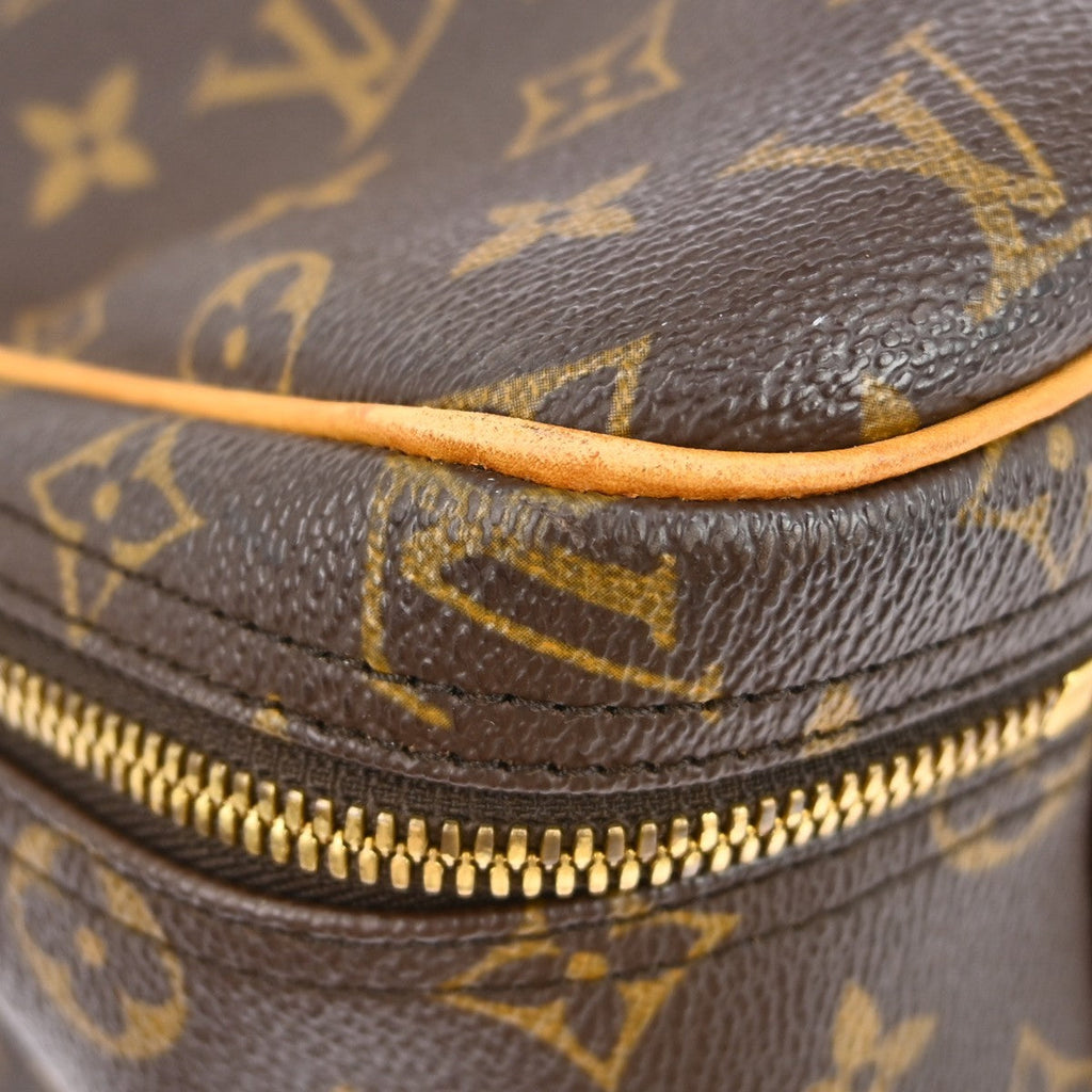 Louis Vuitton Excursion Handbag Monogram Canvas Brown Canvas Handbag (Pre-Owned)