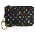 Louis Vuitton Pochette Clés Nm Monogram Multicolor Canvas Black Canvas Wallets Accessory (Pre-Owned)