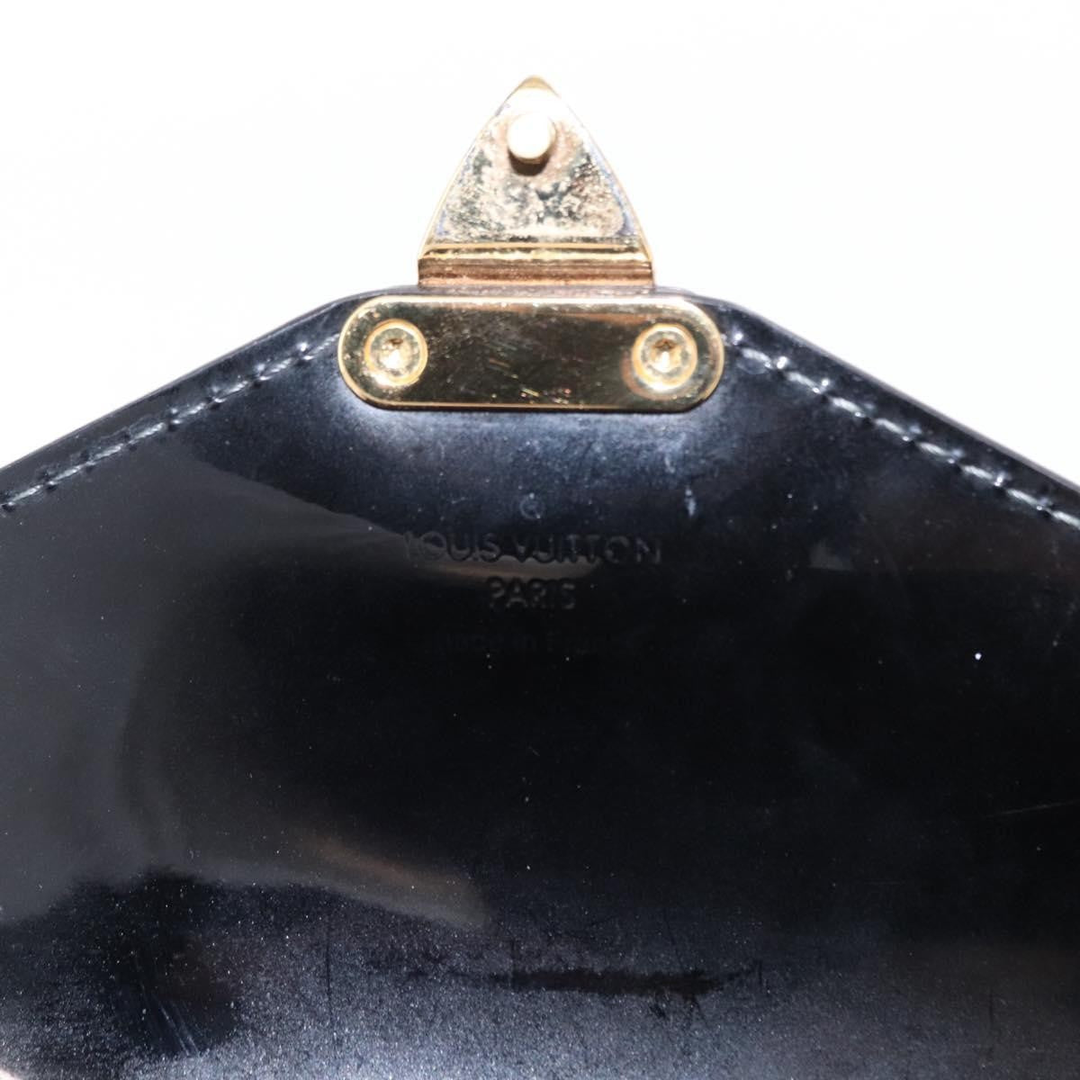 Louis Vuitton Monceau Handbag Vernis Black Patent_Leather Handbag (Pre-Owned)