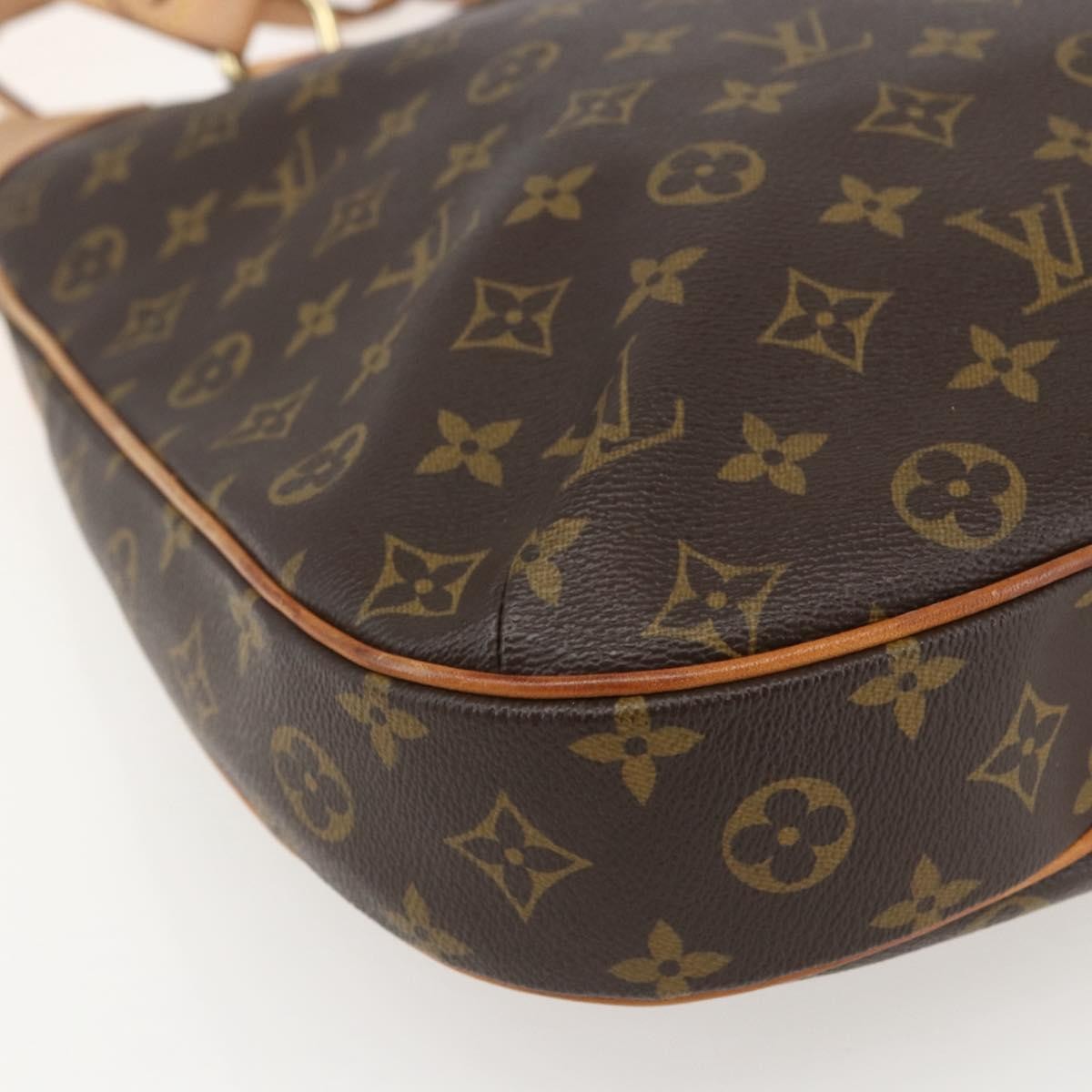 Louis Vuitton Odeon Handbag Monogram Canvas Brown Canvas Shoulder Bag Bag (Pre-Owned)