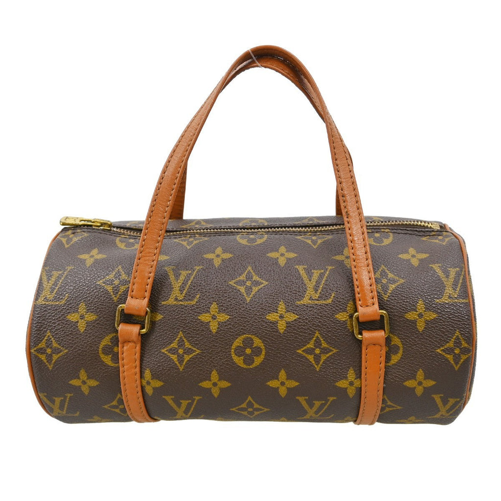 Louis Vuitton Papillon Handbag Monogram Canvas Brown Canvas Handbag (Pre-Owned)