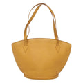 Louis Vuitton Saint Jacques Handbag Epi Leather Yellow Leather Shoulder Bag Bag (Pre-Owned)