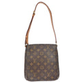 Louis Vuitton Musette Salsa Handbag Monogram Canvas Brown Canvas Shoulder Bag Bag (Pre-Owned)
