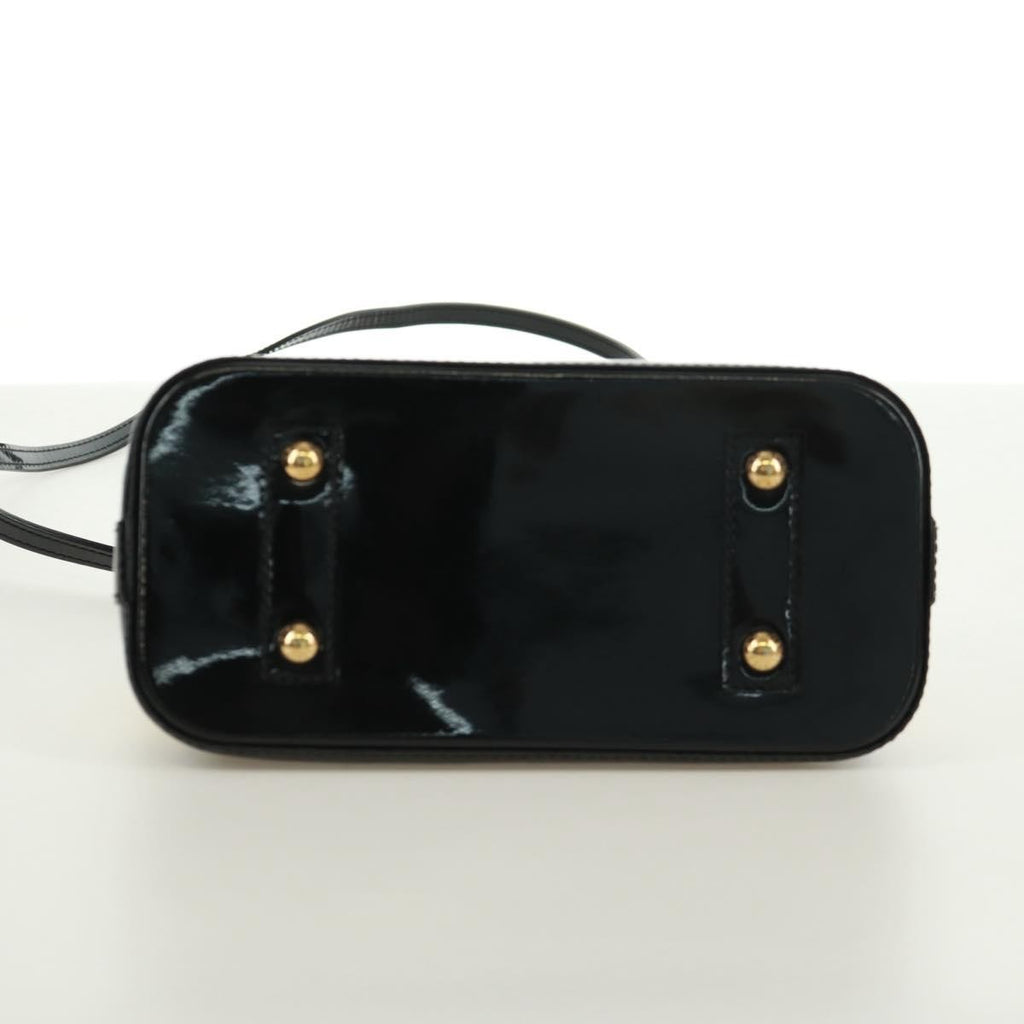 Louis Vuitton Alma Handbag Limited Edition Stickers Monogram Vernis Multicolour Patent_Leather Handbag (Pre-Owned)