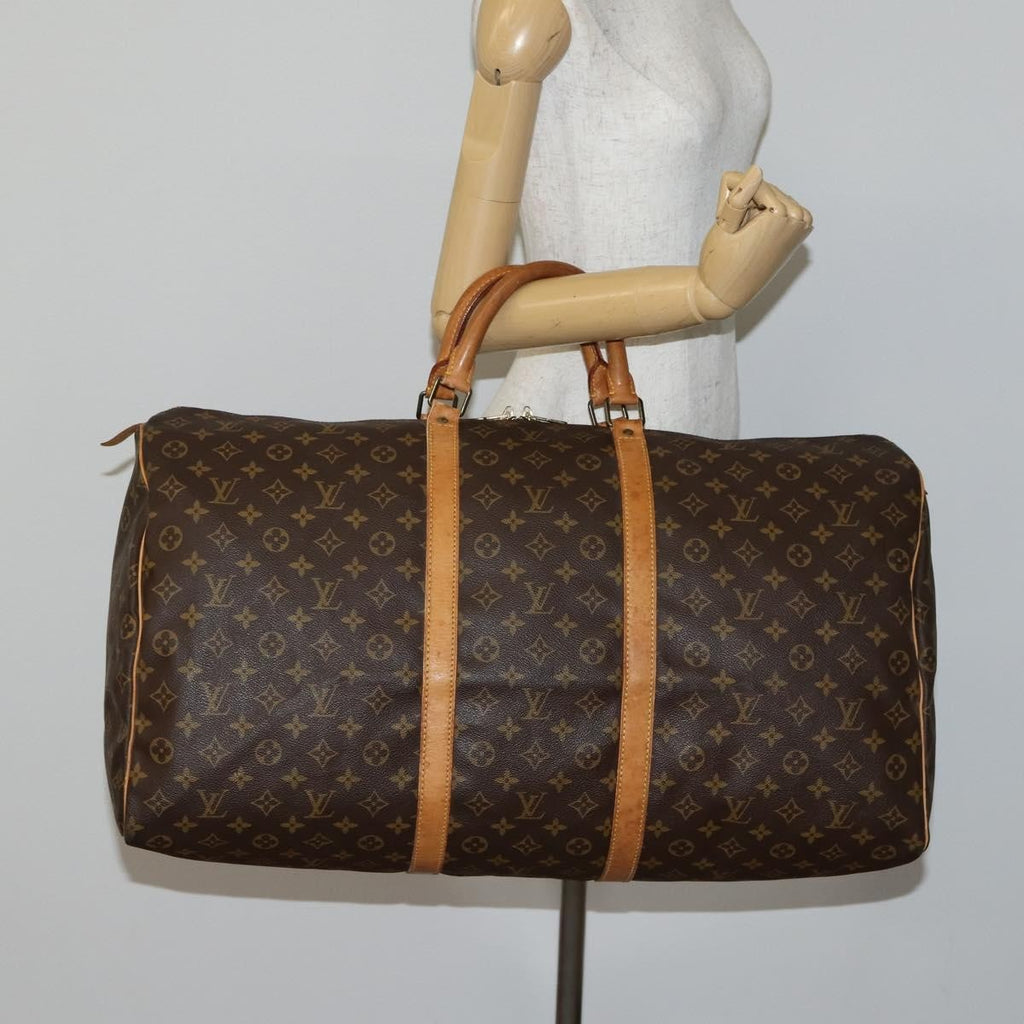 Louis Vuitton Keepall Bag Monogram Canvas Multicolour Canvas Bag (Pre-Owned)