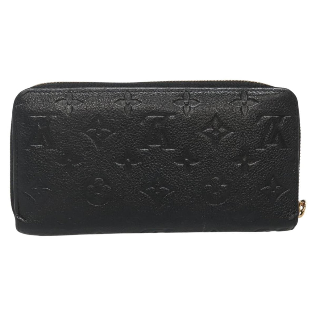 Louis Vuitton Portefeuille Zippy Monogramme Empreinte Monogramme Empreinte Black Leather Wallets Accessory (Pre-Owned)