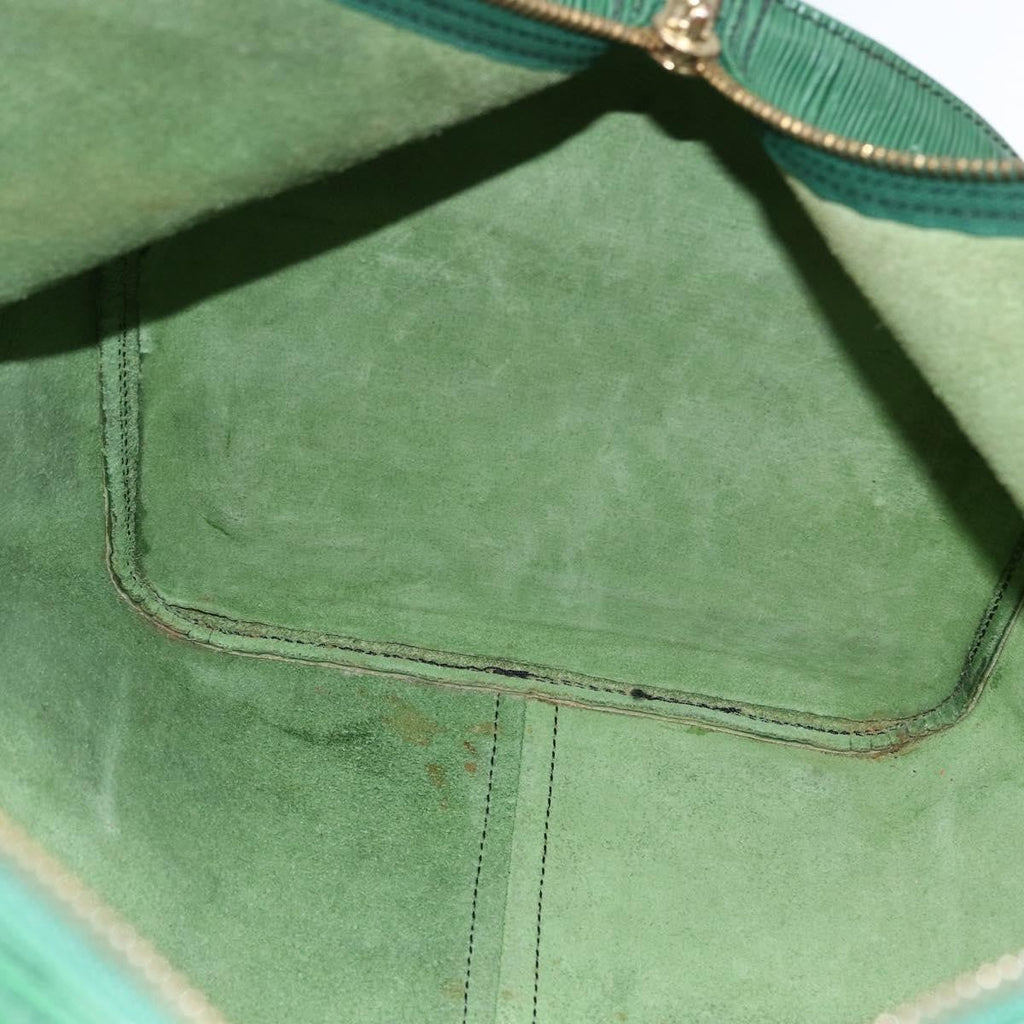 Louis Vuitton Keepall Bag Epi Leather Green Epi Leather Travel Bag Bag (Pre-Owned)