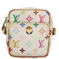Louis Vuitton Rift Handbag Monogram Multicolor White Canvas Shoulder Bag Bag (Pre-Owned)