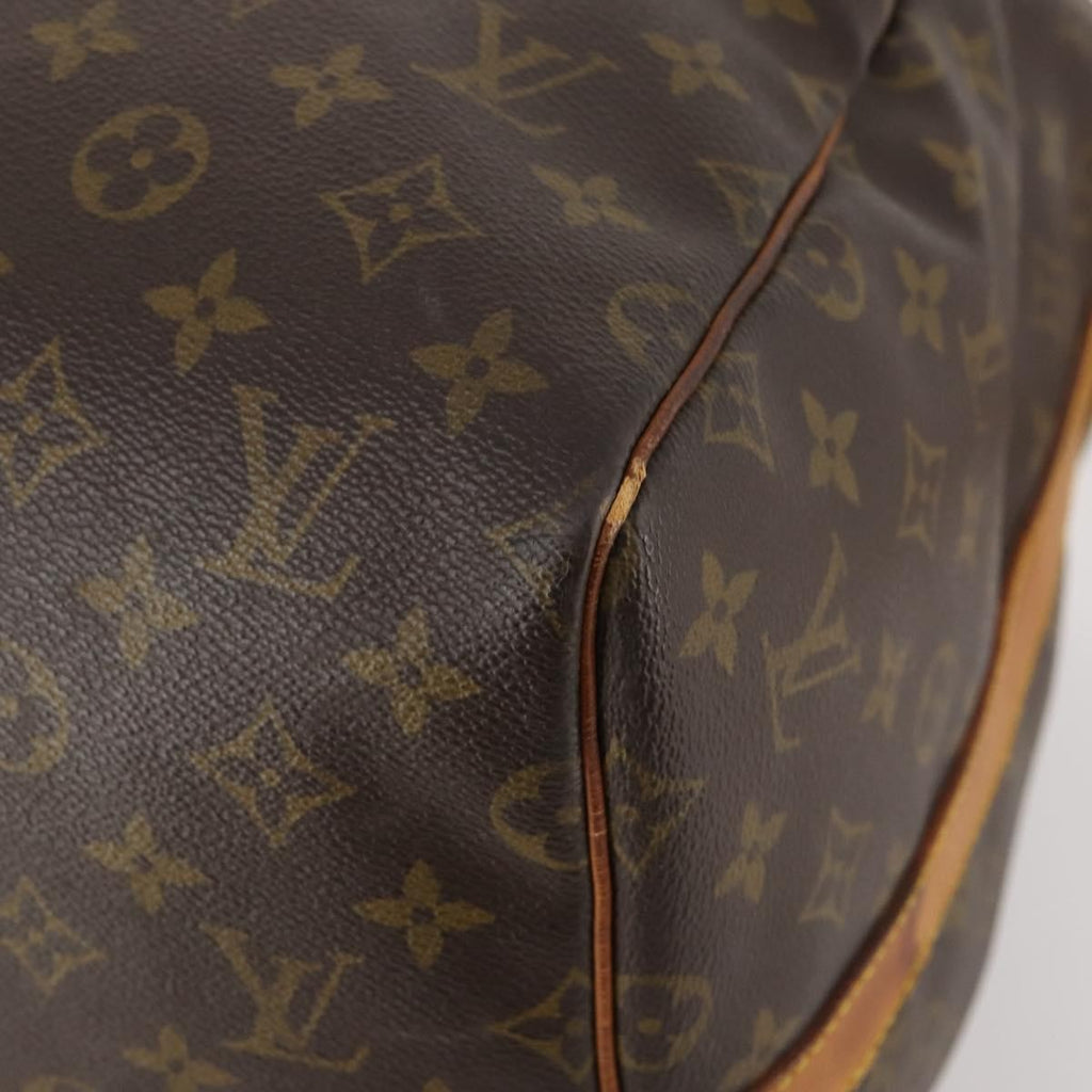 Louis Vuitton Keepall Bandouliere Bag Monogram Canvas Brown Canvas Travel Bag Bag (Pre-Owned)