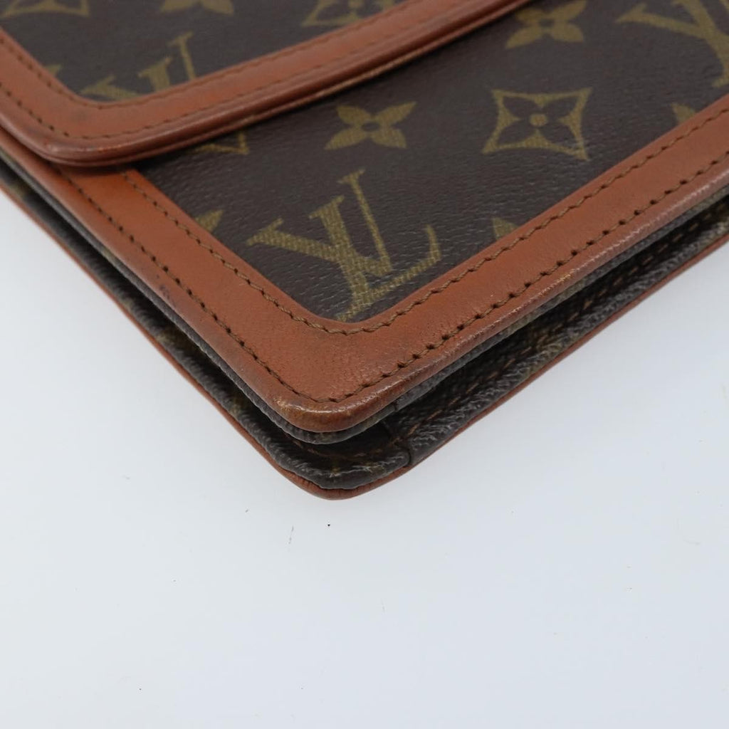 Louis Vuitton Dame Pochette Monogram Canvas Brown Canvas Clutche & Pouche Bag (Pre-Owned)