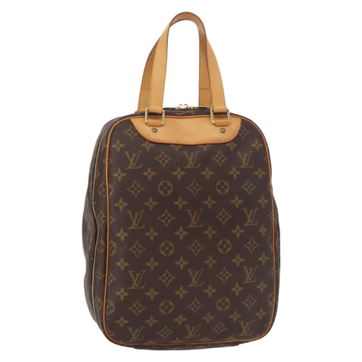 Louis Vuitton Excursion Handbag Monogram Canvas Brown Canvas Handbag (Pre-Owned)