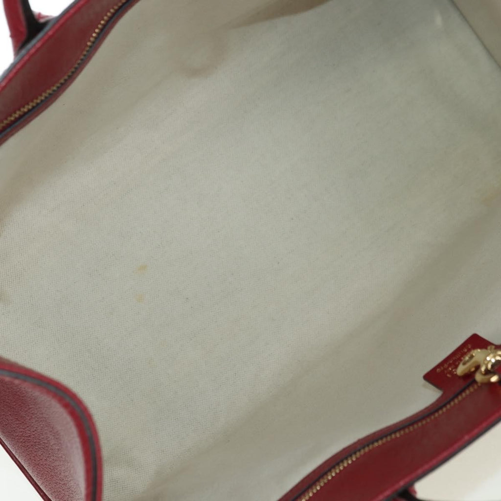 Gucci Doraemon Tote Printed Mini Gg Coated Canvas Beige Canvas Tote Bag Bag (Pre-Owned)