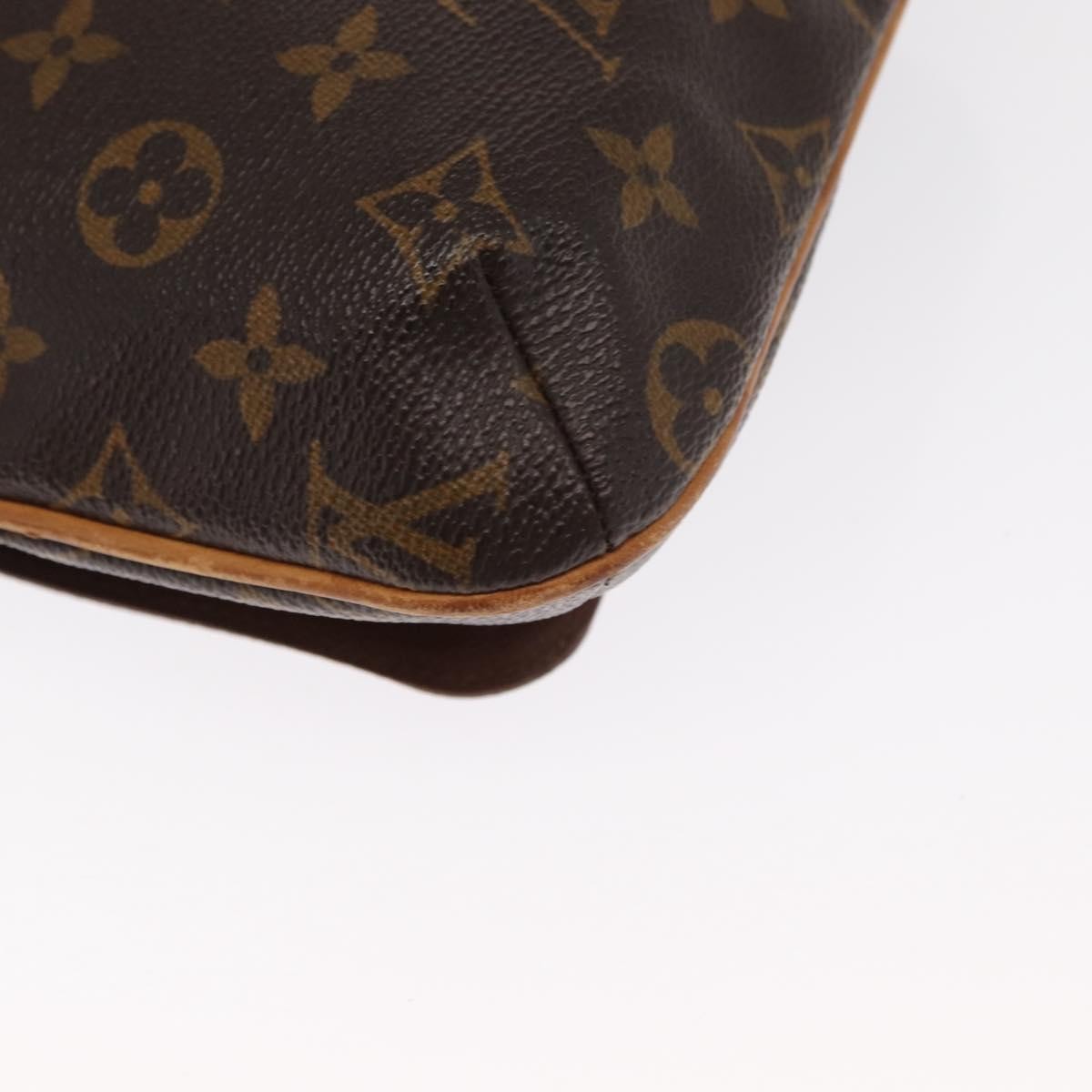 Louis Vuitton Musette Salsa Handbag Monogram Canvas Brown Canvas Shoulder Bag Bag (Pre-Owned)