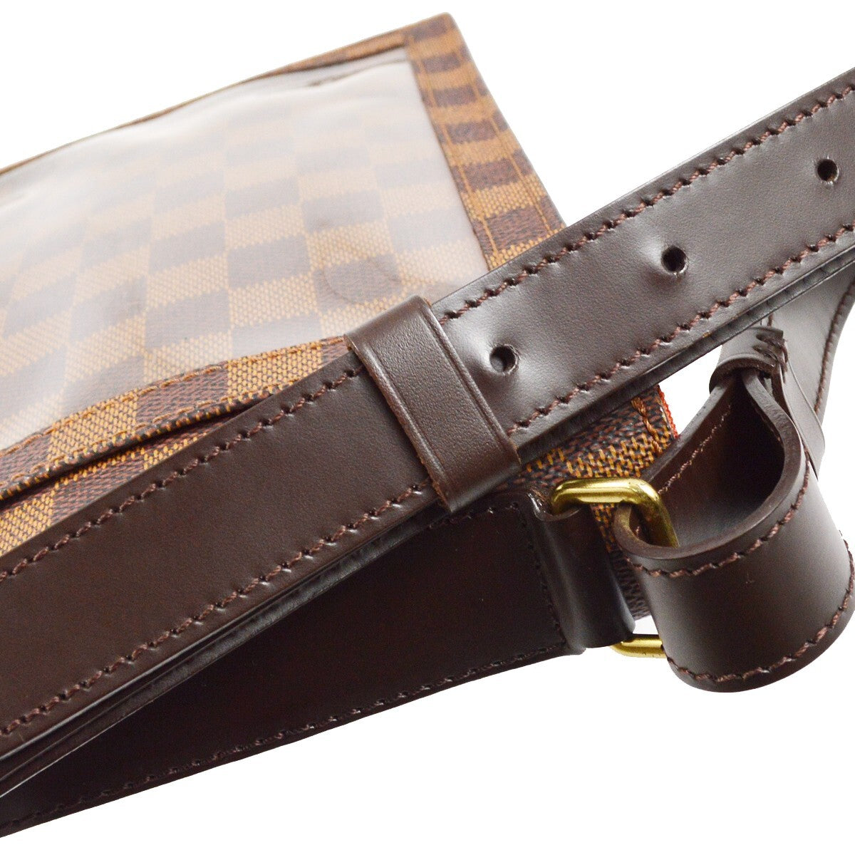 Louis Vuitton Portobello Messenger Damier Brown Canvas Shoulder Bag Bag (Pre-Owned)