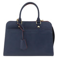 Louis Vuitton Vaneau Handbag Epi Leather Blue Leather Handbag (Pre-Owned)