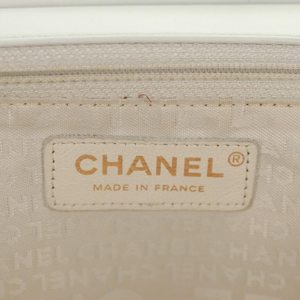 Chanel Chocolate Bar Mademoiselle Shoulder Bag Quilted Lambskin Black Leather Shoulder Bag Bag (Pre-Owned)