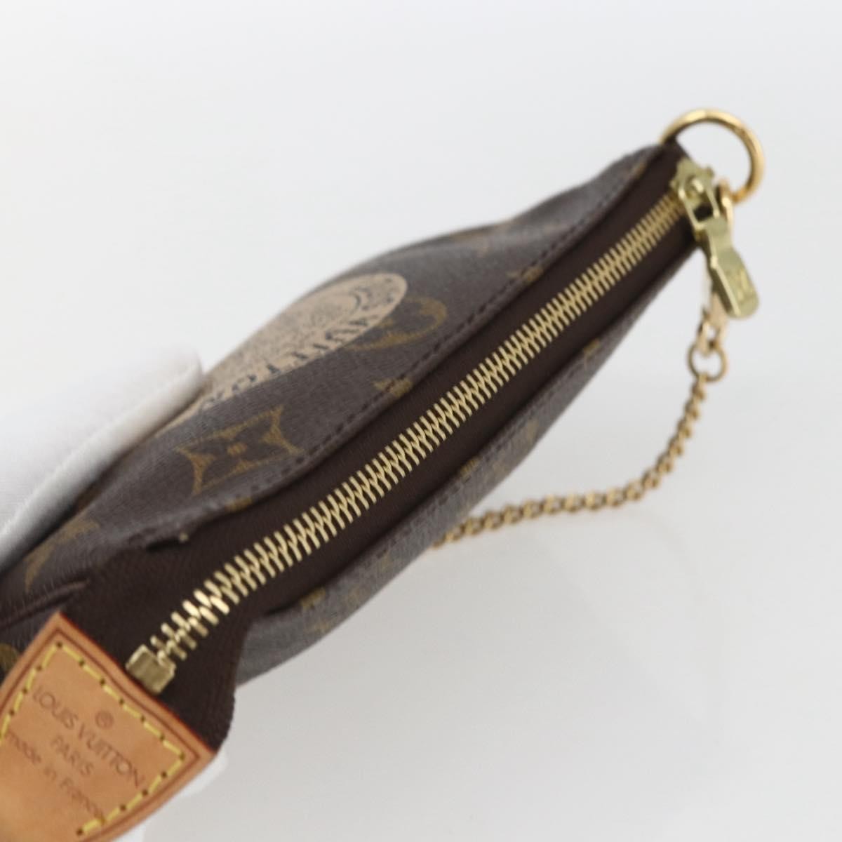 Louis Vuitton Pochette Accessoires Limited Edition Monogram Trunk Brown Canvas Clutche & Pouche Bag (Pre-Owned)