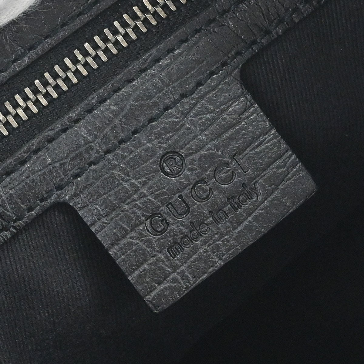 Gucci Vintage Horsebit Shoulder Bag Canvas Black Canvas,Leather Shoulder Bag Bag (Pre-Owned)