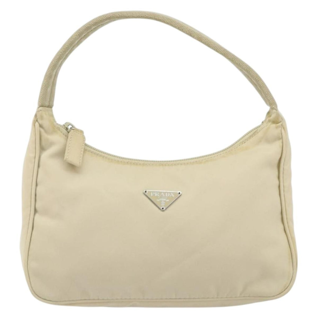 Prada Re-Edition 2000 Hobo Tessuto Silver Nylon Handbag (Pre-Owned)