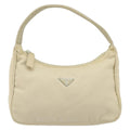 Prada Re-Edition 2000 Hobo Tessuto Silver Nylon Handbag (Pre-Owned)