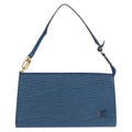 Louis Vuitton Pochette Accessoires Epi Leather Blue Leather Clutche & Pouche Bag (Pre-Owned)
