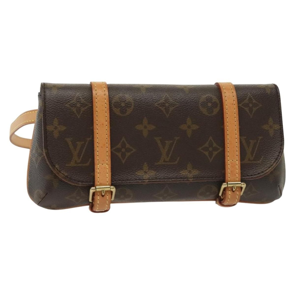 Louis Vuitton Marelle Waist Bag Monogram Canvas Brown Canvas Bag (Pre-Owned)