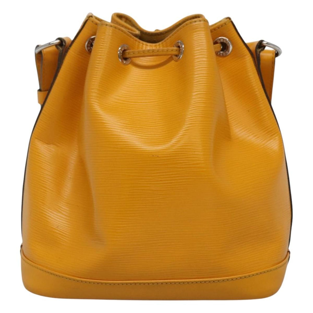 Louis Vuitton Petit Noe Nm Handbag Epi Leather Yellow Leather Shoulder Bag Bag (Pre-Owned)